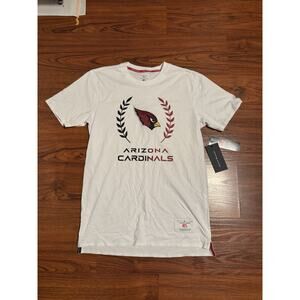 Tommy Hilfiger NFL Arizona Cardinals T-Shirt Men’s Small White Football NWT